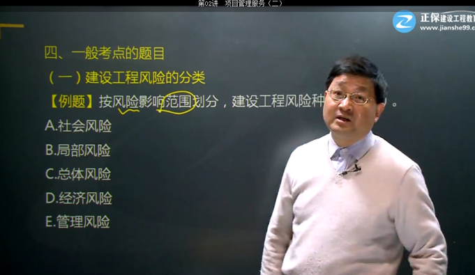 2017年監(jiān)理《理論與法規(guī)》試題點評：建設工程風險管理